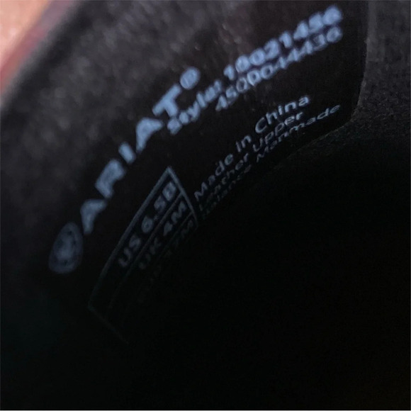 Ariat Bit Cruiser Women’s Suede Loafer Horse Bit Hardware Size 6.5 B Red - Picture 8 of 11